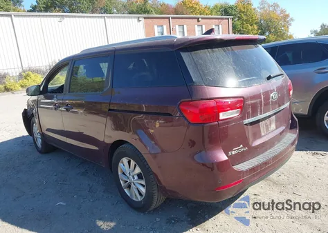 2016 Kia Sedona Lx from USA, damaged, VIN KNDMB5C16G6189158